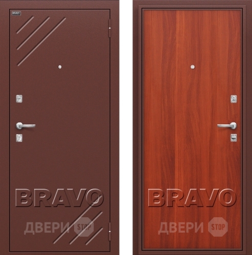 Дверь Bravo Оптим Стандарт Итальянский Орех