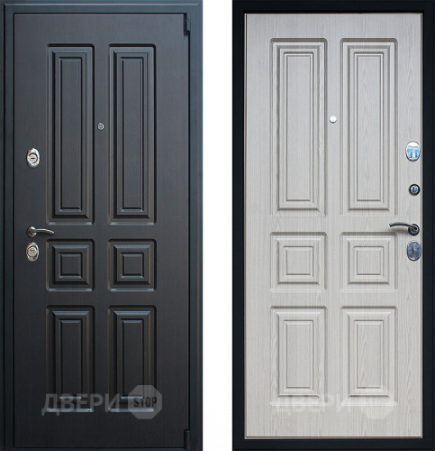 Входная металлическая Дверь АСД Атлант Белёный дуб