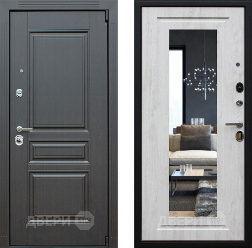 Входная металлическая Дверь АСД Гермес с зеркалом