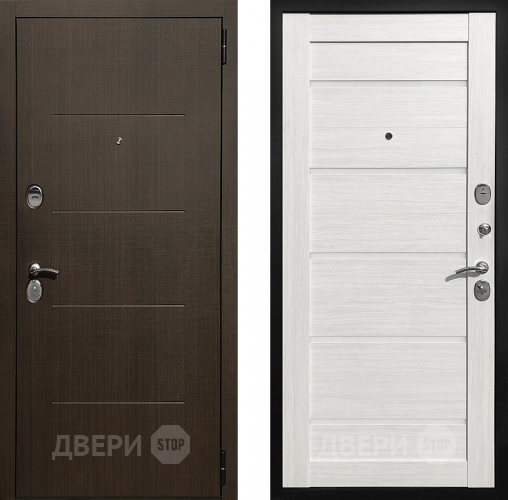 Входная металлическая Дверь Престиж Люкс Арабика/Беленый дуб