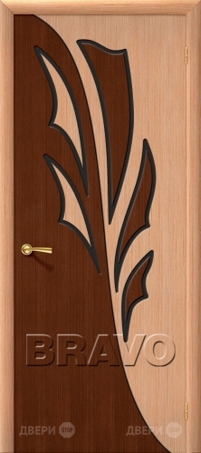 Межкомнатная дверь Дуэт (Дуб)