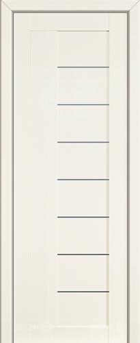 Межкомнатная дверь ProfilDoors 17L магнолия люкс (графит)