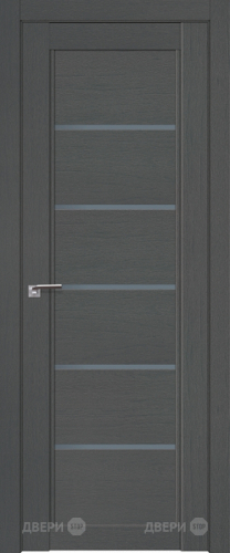 Межкомнатная дверь ProfilDoors 2-76 XN Грувд (графит)