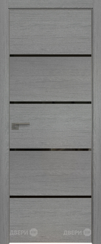 Межкомнатная дверь ProfilDoors 20 ZN Грувд (черный лак)