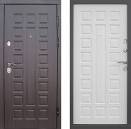 Дверь S01 3К Vinorit Белая Лиственница 960х2050 мм