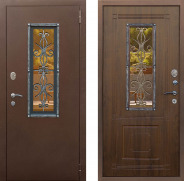 Дверь Снедо Плющ Винорит Грецкий орех 860х2050 мм