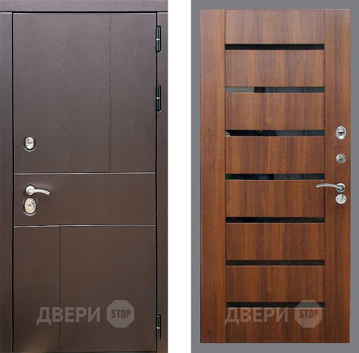 Дверь Стоп УРБАН СБ-14 Орех бренди