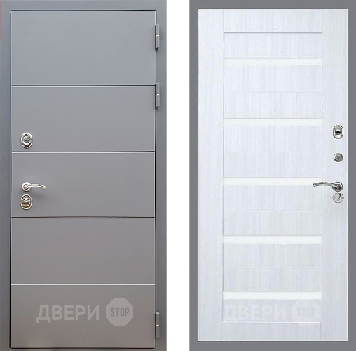 Дверь Стоп АРТ ГРАФИТ СБ-14 Сандал белый