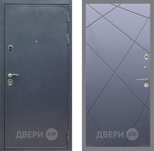 Входная металлическая Дверь Стоп СИЛЬВЕР ФЛ-291 Силк титан