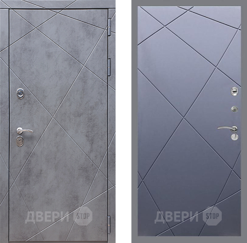 Входная металлическая Дверь Стоп Лучи ФЛ-291 Силк титан