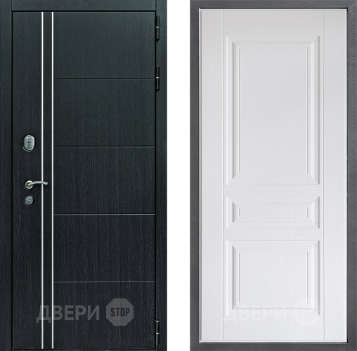 Дверь Дверной континент Теплолюкс Дизайн ФЛ-243 Альберо Браш серебро