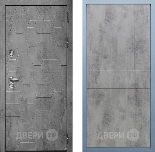 Дверь Дива МД-51 М-1 Бетон темный