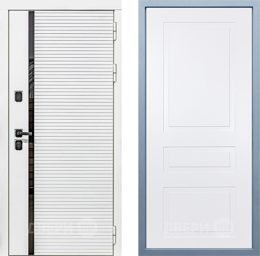 Дверь Дива МХ-45 Белая STR Н-13 Белый