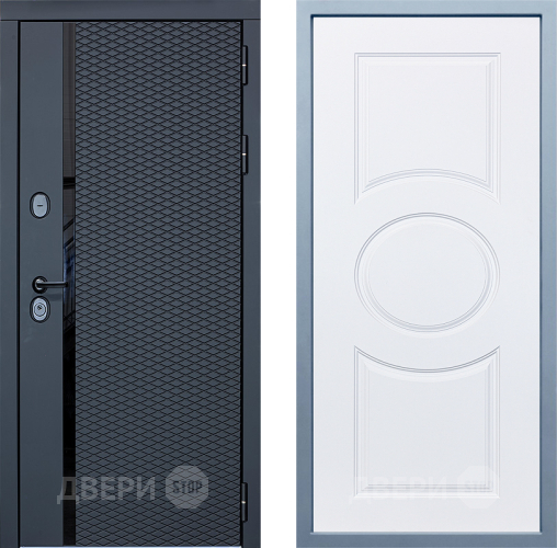 Входная металлическая Дверь Дива МХ-47 STR Д-8 Белый