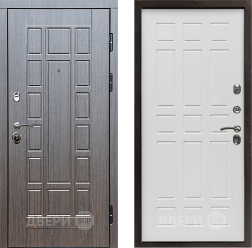 Входная металлическая Дверь Престиж Престиж Спарта Белое дерево
