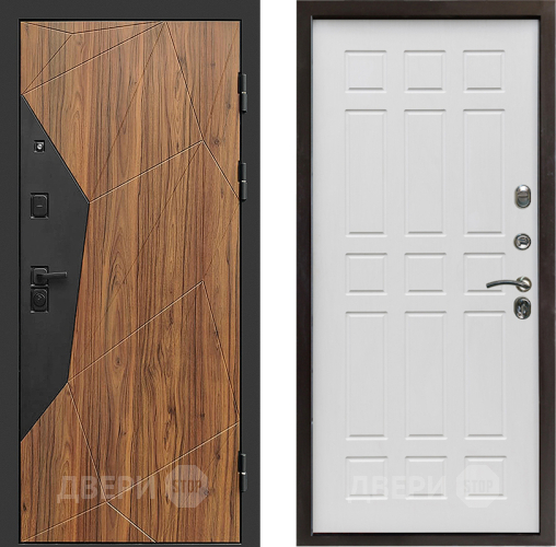 Входная металлическая Дверь Престиж Avangard Спарта Белое дерево