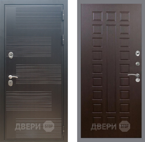 Входная металлическая Дверь Рекс (REX) премиум 185 FL-183 Венге