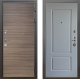 Входная металлическая Дверь Шелтер (SHELTER) Комфорт Дуб тоскано поперечный 6 Силк Маус