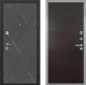 Входная металлическая Дверь Интекрон (INTECRON) Гектор Гранит Лава Оникс Гладкая Эковенге поперечный