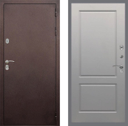 Дверь Стоп КЛАССИК Медь ФЛ-117 Грей софт