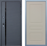 Дверь Дива МХ-45 STR Д-13 Шампань 860х2050 мм