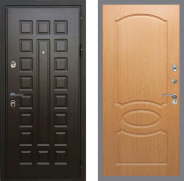 Дверь Рекс (REX) Премиум 3к FL-128 Дуб 860х2050 мм