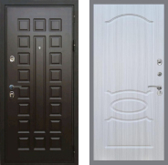 Дверь Рекс (REX) Премиум 3к FL-128 Сандал белый 960х2050 мм