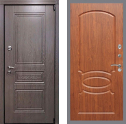 Дверь Рекс (REX) Премиум-S FL-128 Морёная берёза 860х2050 мм