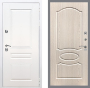 Дверь Рекс (REX) Премиум-н Силк Сноу FL-128 Беленый дуб